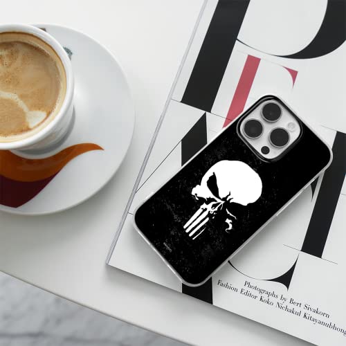 Ert Group Mobile Phone Case For Apple Iphone 14 Pro Original And Officially Licensed Marvel Pattern Punisher 002 Optimally Adapted To The Shape Of The Mobile Phone, Case Made Of Tpu #TOP5