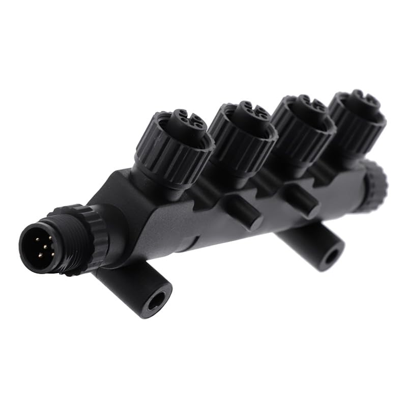 Auto NMEA 2000 Converter /N2K NMEA2000 Converter Single/Dual Up to 13-18 sensors Signal for Boat Yacht Marine Converter - (A, Color Name: Connector)