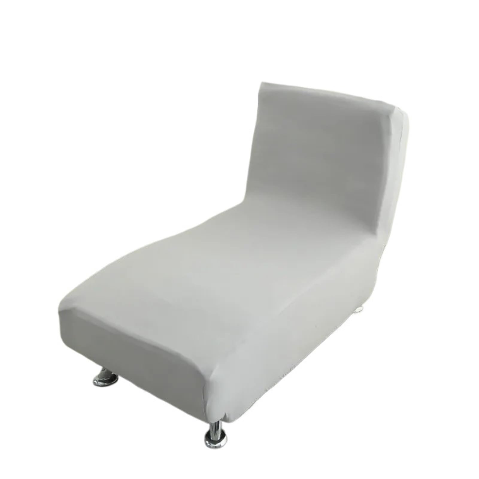 GCYEIDMA Armless Sofa Slipcover Stretch Armless Chair Protective Cover Elastic Velvet Chaise Longue Sofa Bed Armcair Slipcovers(Color 5)