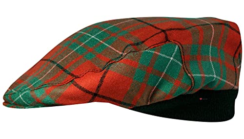 Casquette plate motif tartan pour vos balades nature et sorties citadines