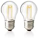 Produktbild E27 led Lampe 2700K warmweiß,A45 dimmbar, Kobos-led® 2er Pack,4Watt Ersetzt 40Watt leuchmittel,2700K,350lm,Birne,COB,LED Lampen,Glühlampen,AC220-240V,360°Abstrahlwinkel