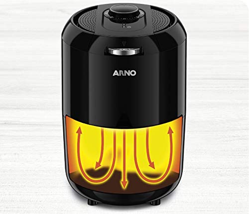 Fritadeira Elétrica sem Óleo, Cfry, Preto, 220v, Arno