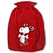 Produktbild HRTSHRTE Snoopy Peanuts Cartoon Happy Cute Christmas Drawstring Bag Gift Bags Santa Sack for Christmas Party Decoration