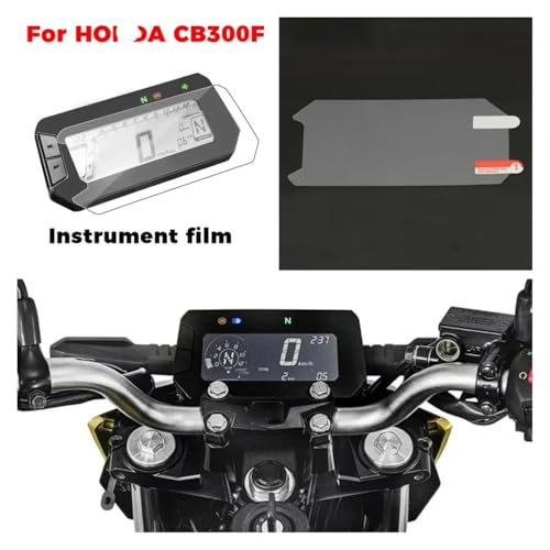 Film tachymètre moto pour affichage Honda CB300F Twister en voyage