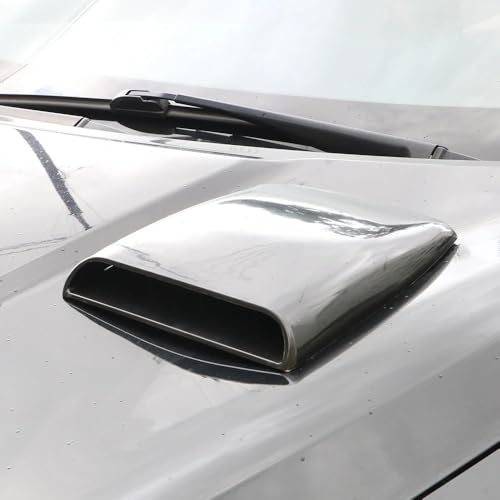 Capó universal para coche: cubierta decorativa de salida de aire negra 2