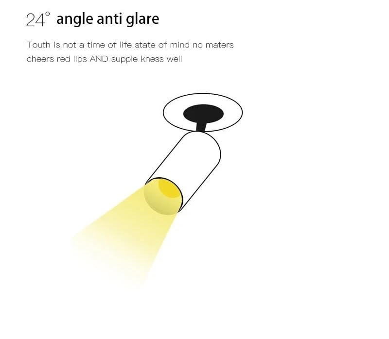 Spot LED encastrable 3W blanc 6000K en aluminium compact - 4