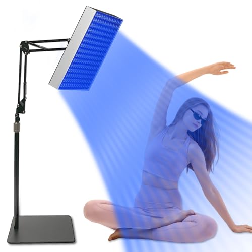 Tanning Lamp Sun Lamp Tanning Light for Face and Body LEDs and Eye Mask & Tripod Home Sunbathing Self Tanning Device Tanning Daylight for Home Solarium