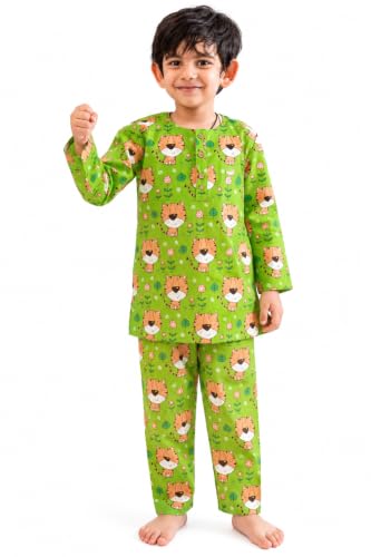 Image of 1-10 Years | Boys & Girls Cotton Night Suit Pajama Set for Kids