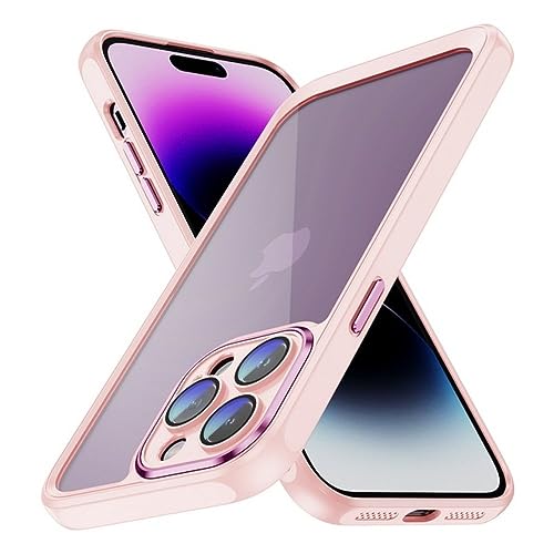 Coque antichoc iPhone 11 rigide transparente et contour de lentille en métal
