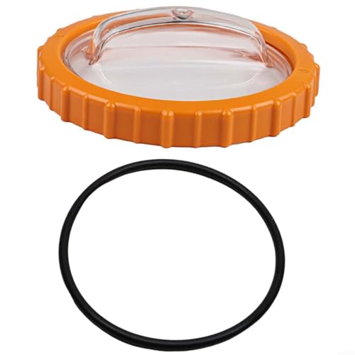 Momfin Orange Nut P07018 Kit de pré-filtre pour pompe à sable 58486 58497 58499 2023+ avec joint torique P6563 Couvercle transparent P07019 Entretien de la...