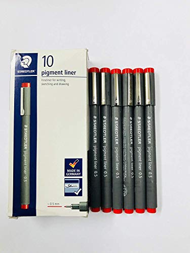 Staedtler Pigment Liner 0,5 mm rosso