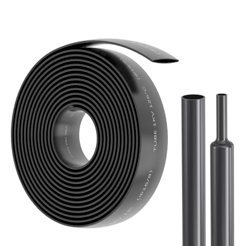 Tubo termorretráctil de 16 mm ideal para ordenar el cableado del hogar y del automóvil