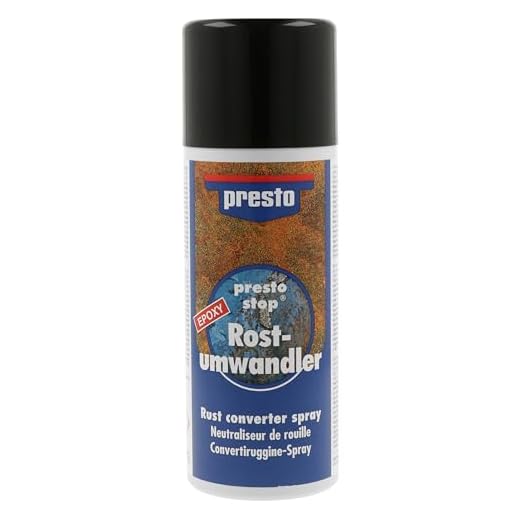 PLANGER Wagenheber Gummiauflage (ALLE GRÖSSEN) Power Pad - für Rangierwagenheber - Schützt Ihren PKW und SUV 5 Presto Stop Epoxid Rost-Umwandler Spray 400 ml