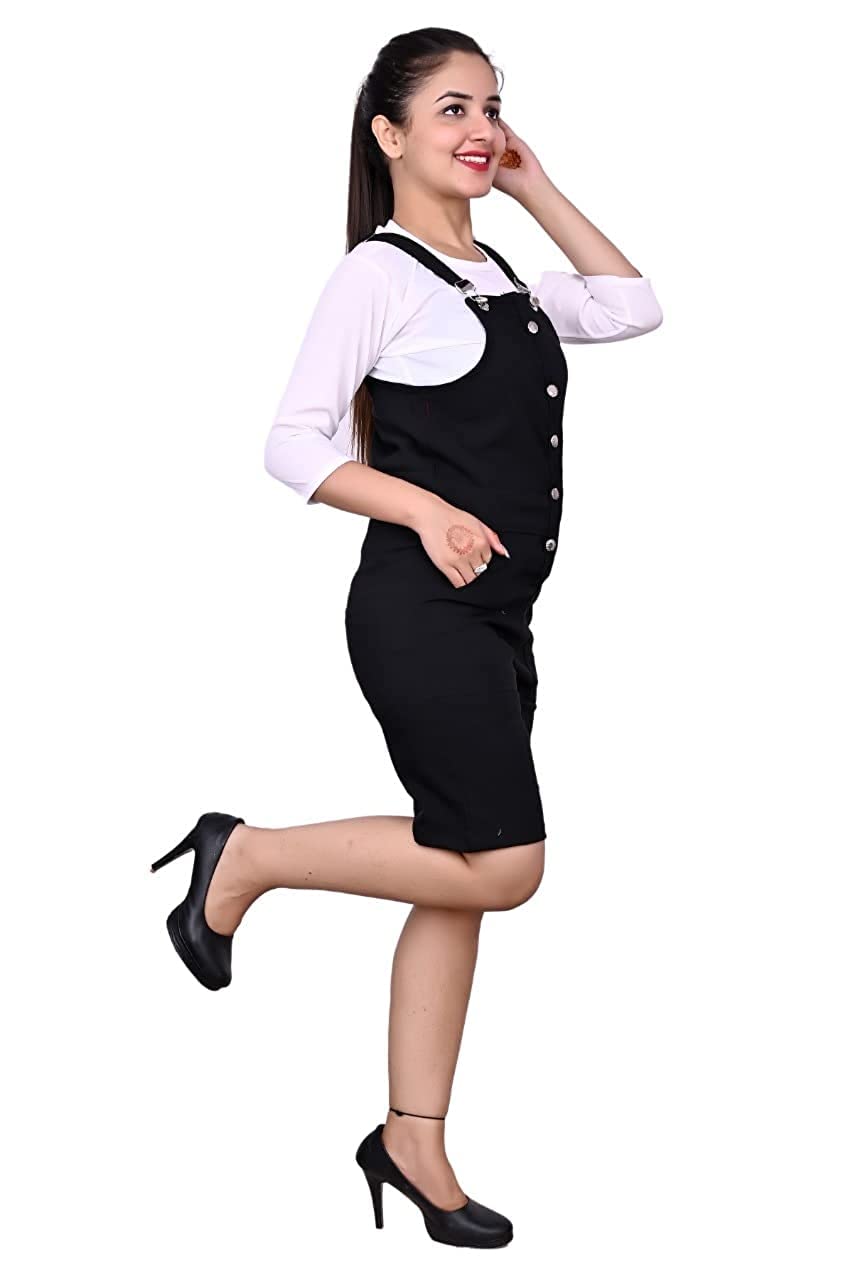 Espan Hub stylish jumpsuit dangri with top for girls (13Years-14Years) 1