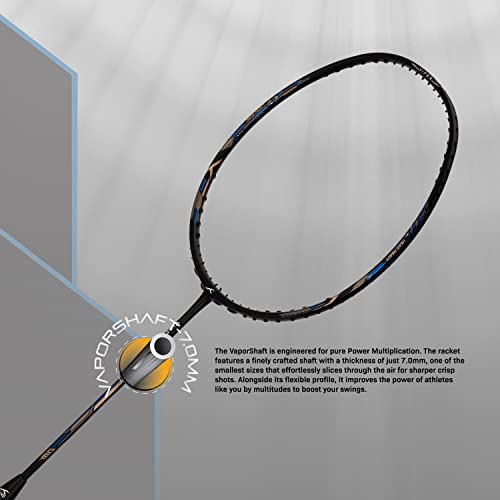 Image of Hundred Viper 900 Carbon Fibre Strung Badminton Racket with Full Racket Cover