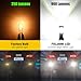 Fulanmi T15 921 W16W LED Bulb for Backup Reverse Lights with Automotive-grade 3020 High-power Chipsets Error Free T15 906 922 921 W16W Bulbs, 6000K White 500% Super Bright, Pack of 2
