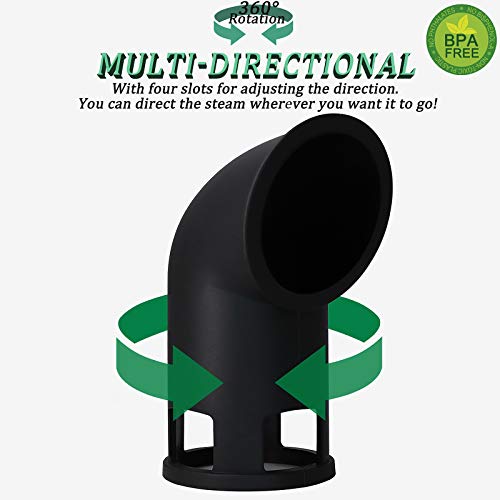 Steam Release Diverter For Instant Pot, Pressure Cooker Accessories, Silicone Steam Diverter For Ninja Foodi, Kitchen Cupboards/Cabinets Savior (Lux/Foodi) #TOP1