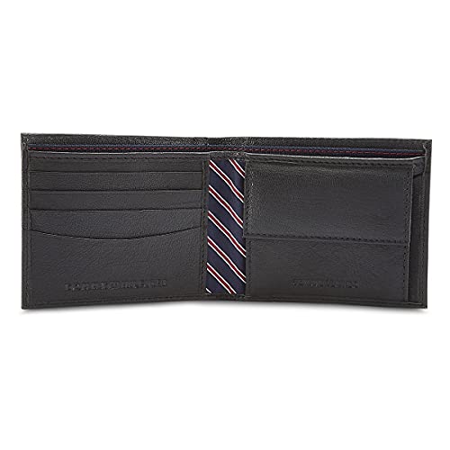 Tommy Hilfiger Men's Leather Wallet, Card Case and Key Fold Combo, Black (TH/STALIN/WALL/CC/KF/01) 3 41655thwAAL
