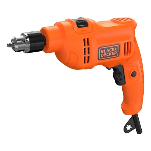 BLACK+DECKER Furadeira de Impacto 10mm, Potência 550W, com Chave ...