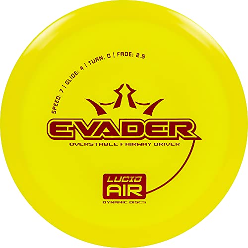 Dynamic Discs Lucid Air Evader Fairway Driver Golf Disc [Colors May Vary] - 145-159G #TOP3