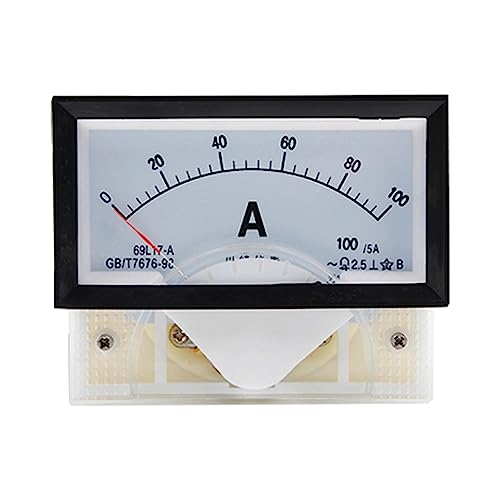 Ampèremètre analogique courant continu 85C17 indicateur de courant DC 75A à aiguille
