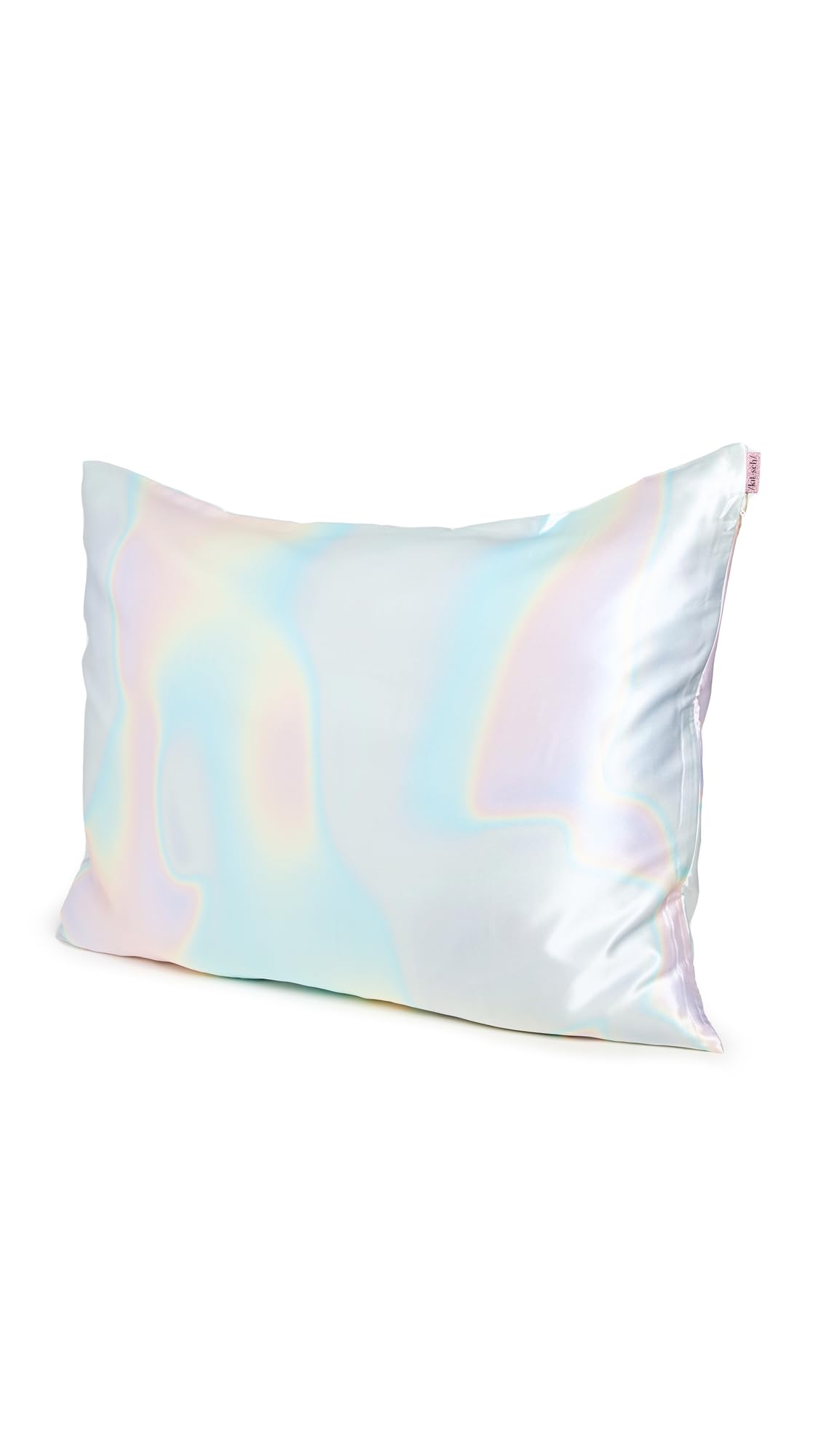 Kitsch Satin Pillowcase for Hair and Skin, Softer Than Silk Pillow Cases Queen, Cooling Satin Pillowcase with Zipper Closure, Pillow Case Cover, Satin Pillow Cases Standard Size (Aura, 1 Pack)