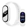 Xiaomi Mi Smart Band 10(2025) - Ceramic Edition - 1.72 AMOLED Display | 21 Days Battery Life | Touchscreen, Multi-Sport Tracker, Activity Tracker, Heart Rate Monitor | BT5.4 - Pearl White