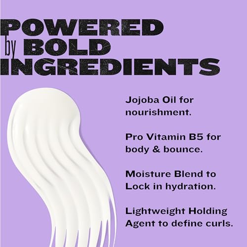 Image of TIGI Bed Head Curls Rock Amplifier Curl Cream for Definition and Enhancement of All Curly Hair Types, 3.38 fl oz