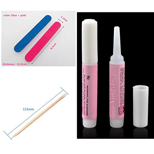 Business Ventures Women's Strong Nail Glue - Pack of 2 Pieces