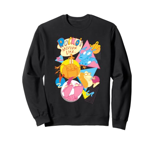 Rocko's Modern Life Colorful 90's Vintage Shapes Cartoon �g���[�i�[