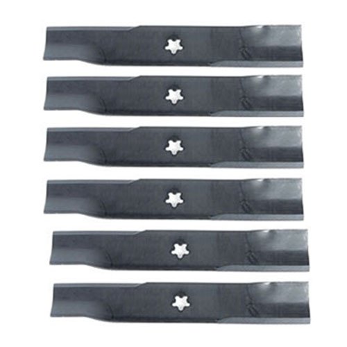 (6 Pack) Aftermarket Premium Replacement XHT Lawn Mower Deck Blade fits Oregon 95-084 | 14-5/8