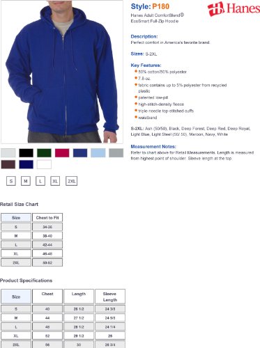 Image of Hanes Men's hoodie