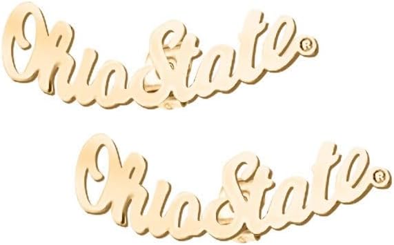 PicturesOnGold.com Officially Licensed Pair Of Ohio State Script Earrings