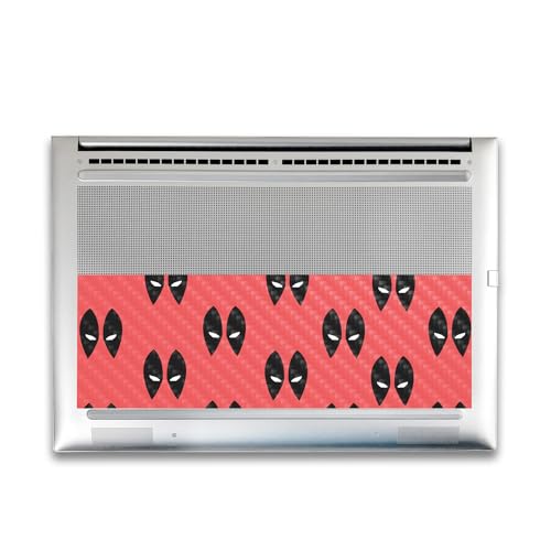 Image of Carbon Fiber Gaming Skin Compatible with HP Envy x360 16 inch (2023) - Dead Eyes Pool - Premium 3M Vinyl Protective Wrap Decal Cover - Easy to Apply | Crafted in The USA by MightySkins