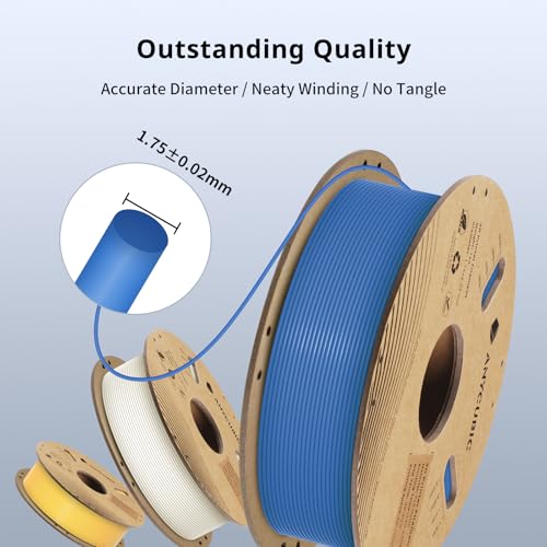 image for ANYCUBIC Matte PLA Filament 1.75mm, 3D Printing PLA Filament 1.75mm Di