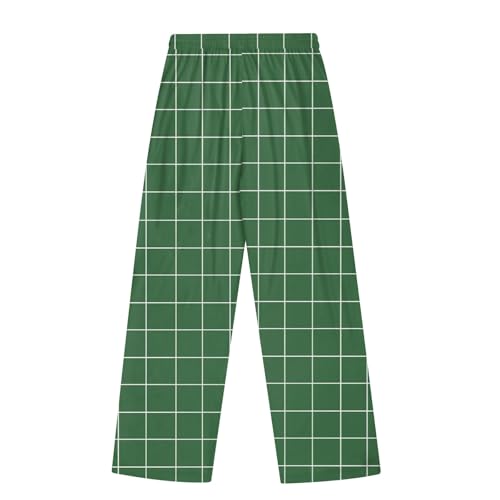 Men'S Pajama Bottoms,Lounge Plaid Pants Lightweight Soft Pj Bottom With Pockets Big And Tall Sleepwear, XS-5XL3