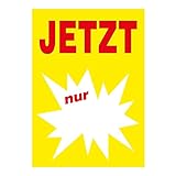 INDIVIDUELL GESTALTBAR: Das weiße Sternenkästchen bietet Platz für eine individuelle Beschriftung mit Aktionspreisen und der Farbkontrast des Plakates zieht die Aufmerksamkeit der Kunden auf sich. Damit hat man im Handumdrehen einen perfekten Kundenstopper kreiert