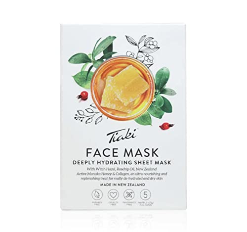 Tiaki Home Spa Face Mask (5) Pack New Zealand