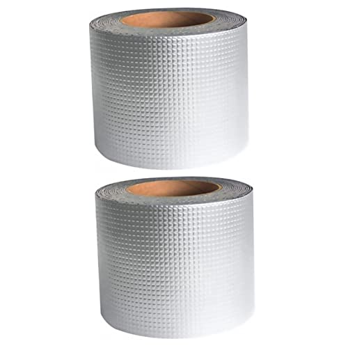 HOLIDYOYO Sealing Tape 2pcs Butyl Double-Sided Adhesive Tape for Roof Pipeline Leak Fixing