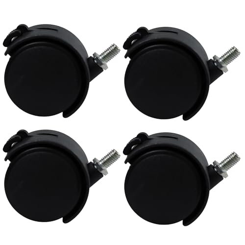 votuyet 4Pcs 2inch Universal Wheels with Brakes,which can be for