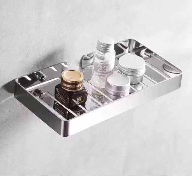 Miniatura 5 de THEODORE Jaboneras de acero inoxidable, soporte para jabón de barra autoadhesivo, jabonera autodrenante para barra de jabón, soporte para jabón para