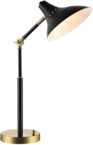 Miniatura 2 de SAFAVIEH Lighting Collection Author - Lámpara de mesa de escritorio de 19 pulgadas con puerto de carga USB, ideal para sala de estar, dormitorio,