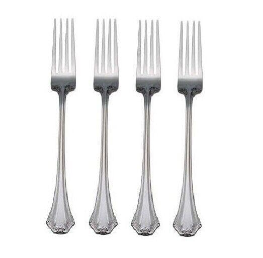 For Reed & Barton Country French 18/10 Stainless Steel Dinner Fork (Set of Four)
