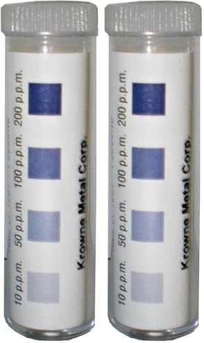 KROWNE Chlorine Test Strips, 100 Piece (Pack of 2)