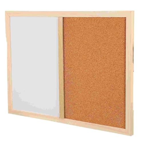 Pizarra de notas magnética madera con marco corcho for decoración del hogar Para uso en oficinas o hogares
