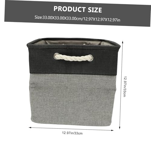 Cesta de ropa plegable de gran capacidad para organizar ropa sucia en dormitorio 3