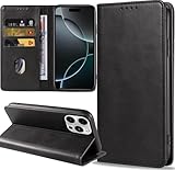 Premium PU Leather : Esta funda de teléfono iPhone 16 Pro está hecha de piel sintética duradera. El soporte de teléfono de gel de silicona TPU flexible mantiene su teléfono en su lugar y proporciona protección adicional contra arañazos en los lados de su teléfono
