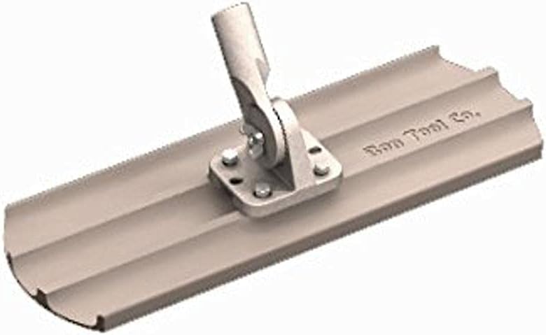 Bon 12-565 Magnesium Bull Float 24" x 8" Round End Concrete Float with Threaded Bracket