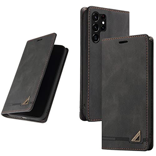 UnivoColors Galaxy S23 Ultra (SC-52D/SCG20) 蒠^P[X  X^h@\ J[h[ }Olbg TPU\tgJo[ Sʕی Jی Ռz RFIDubLO  Jo[(ubN)