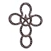 Gift Corral Metal Horseshoe Cross